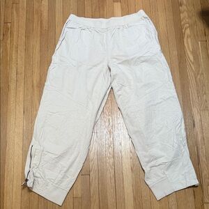 Anthropologie Cream Pants